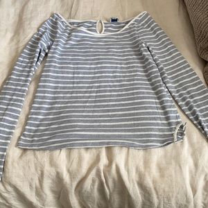 Anthropologie boat neck shirt